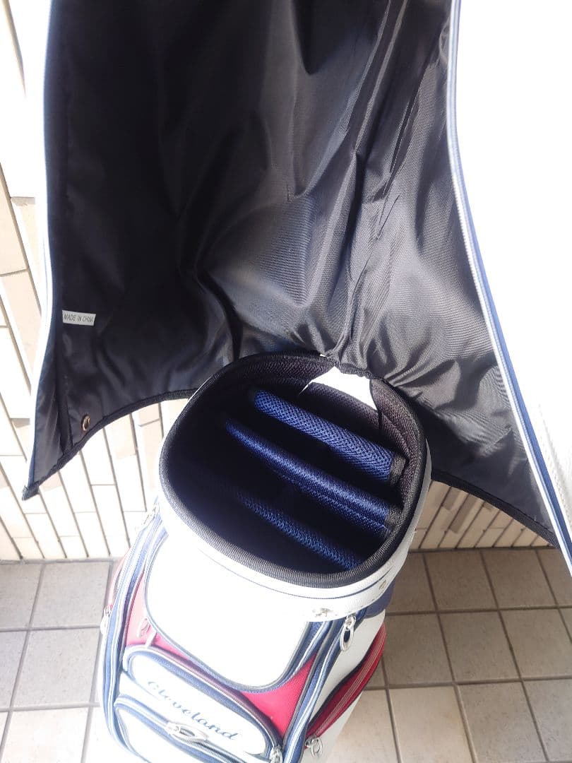 極美品　Cleveland フルキャディバッグ　クリーブランド　ゴルフクラブ