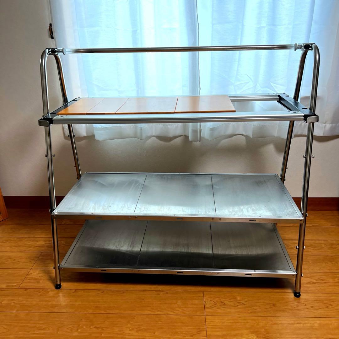 ステンレスキッチンテーブル　IGTコネクション　IGTフレーム　スノーピーク