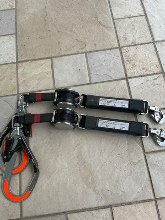 Tajima 新規格　巻取式ランヤード(ロック付き)