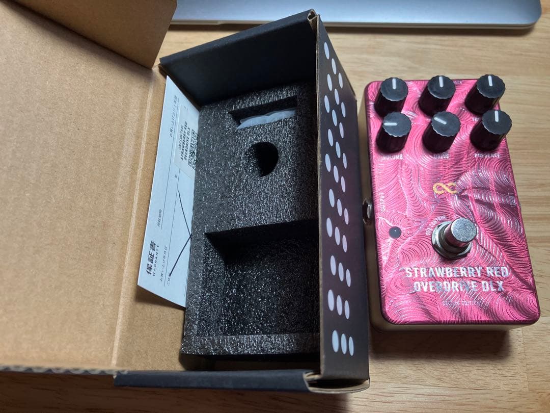 ギター ONE CONTROL Strawberry Red Overdrive DLX
