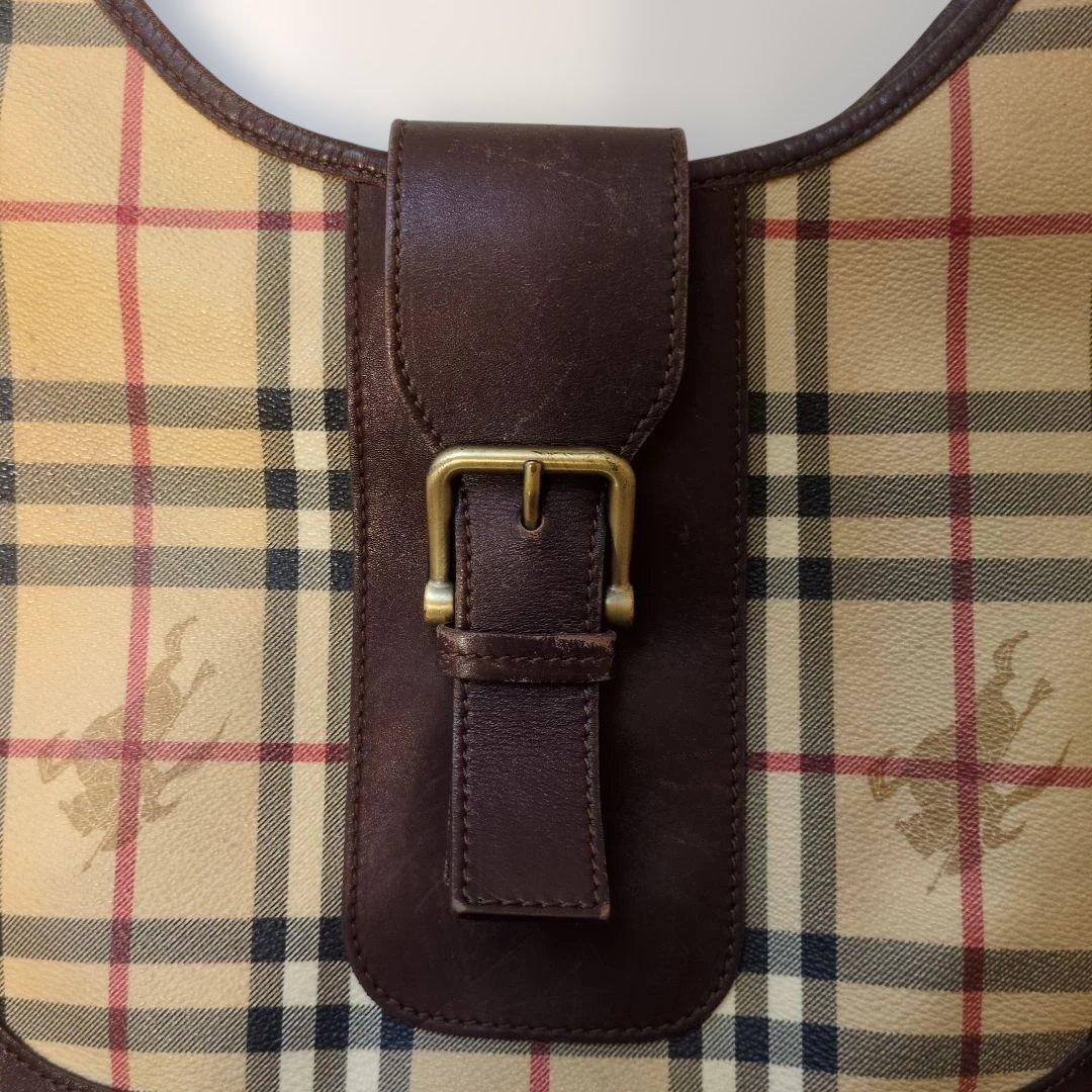 Burberry チェック柄 ショルダーバッグ