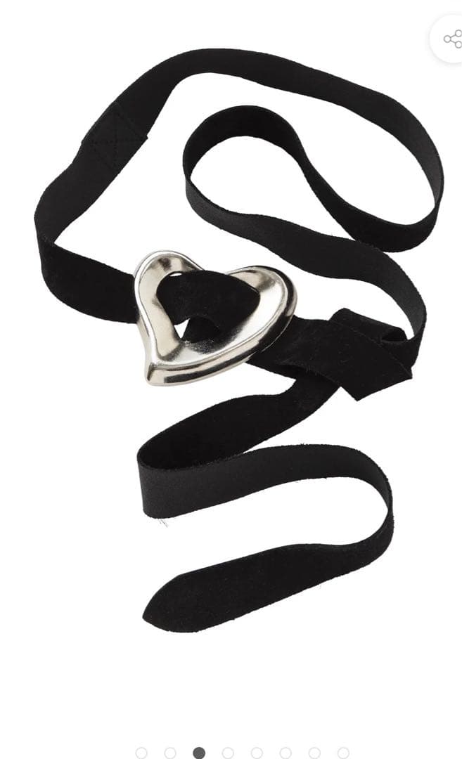 SEA BIG HEART SUEDE BELTビッグハートスウェードベルト