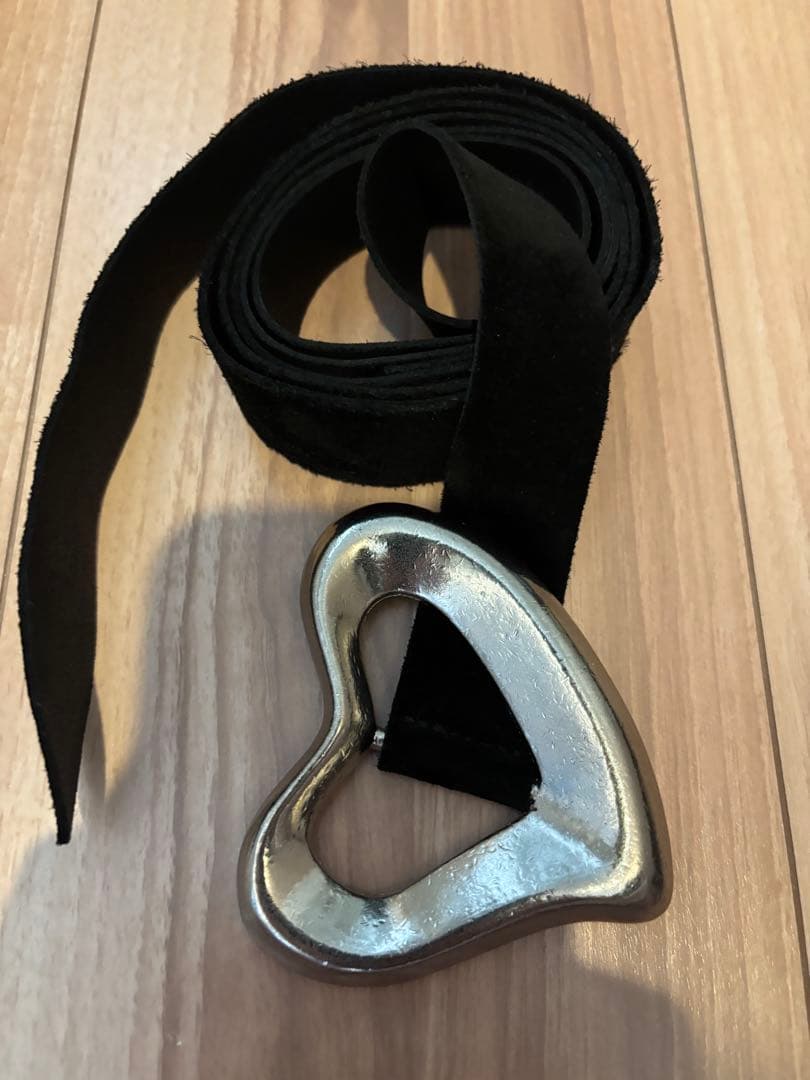 SEA BIG HEART SUEDE BELTビッグハートスウェードベルト