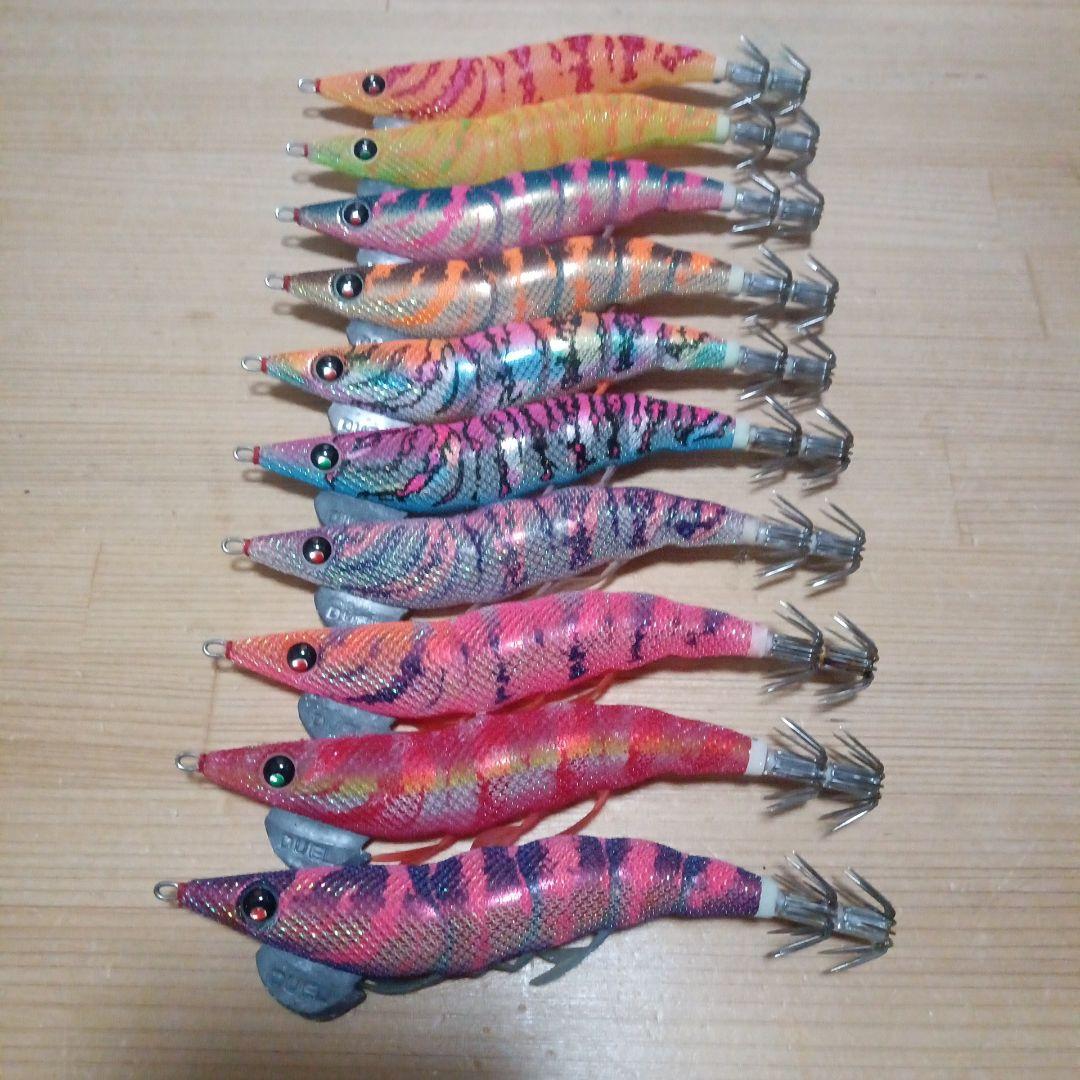 残り1組早い者勝ち　デュエル　パタパタ　秋イカ　新子イカ　エギ　3.5号　10本