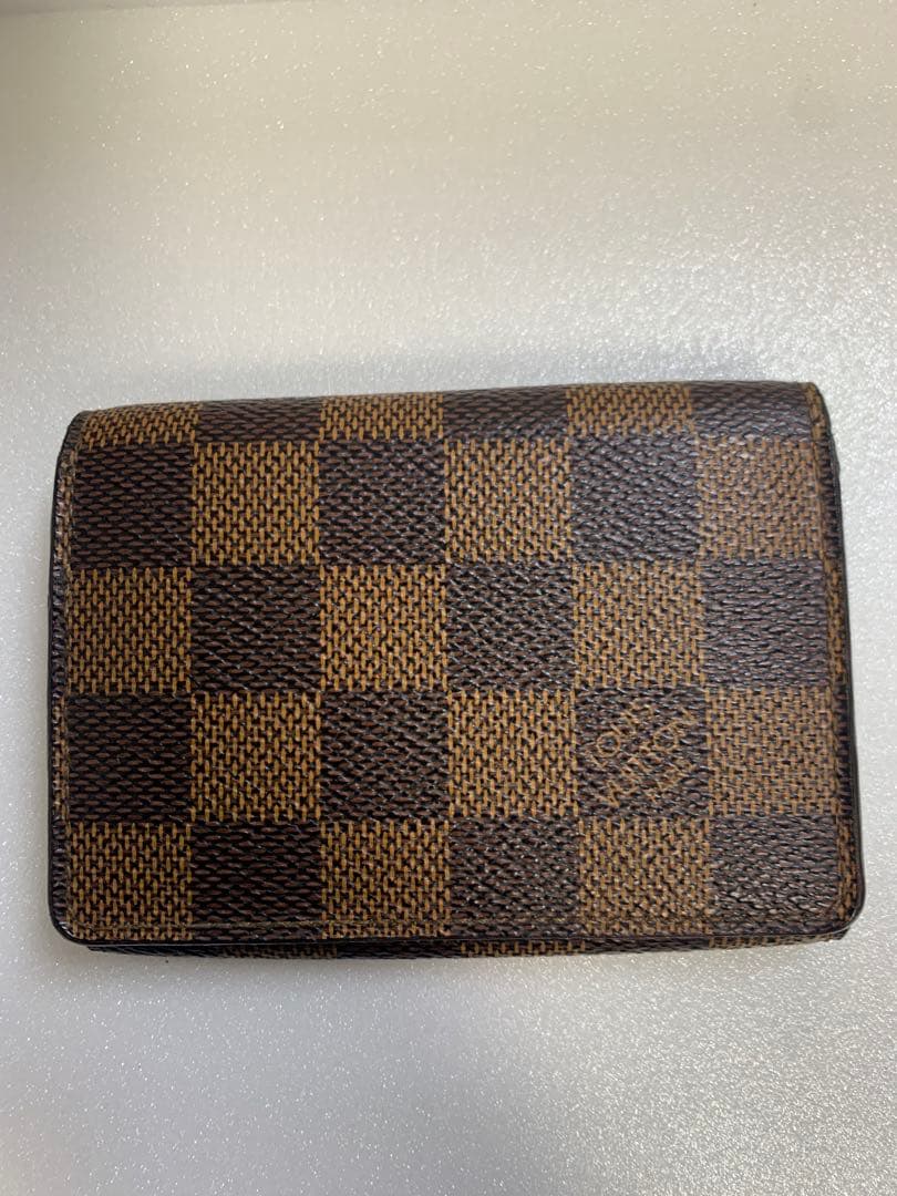 【美品】LOUIS VUITTON ダミエ カードケース　名刺入れ