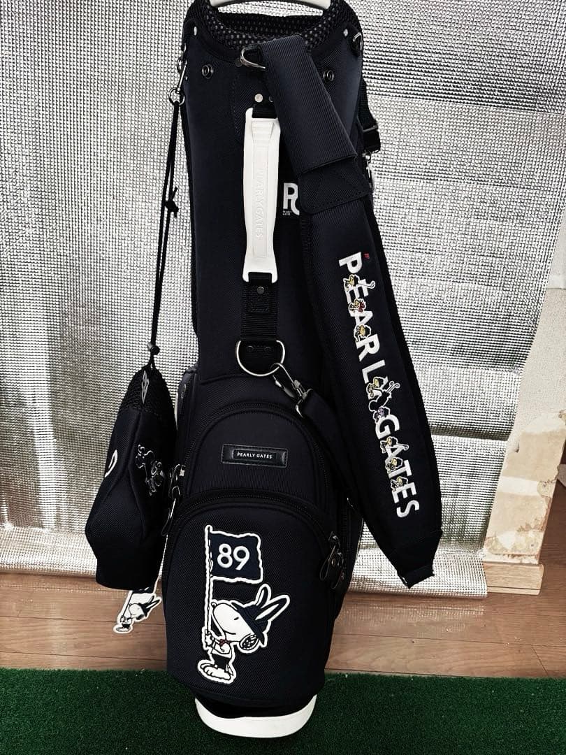 あおいさん専用　パーリーゲイツ　スヌーピー ゴルフバッグ ネイビー