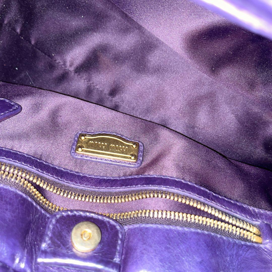 超美品 miumiu ハンドバッグ ショルダーバッグ