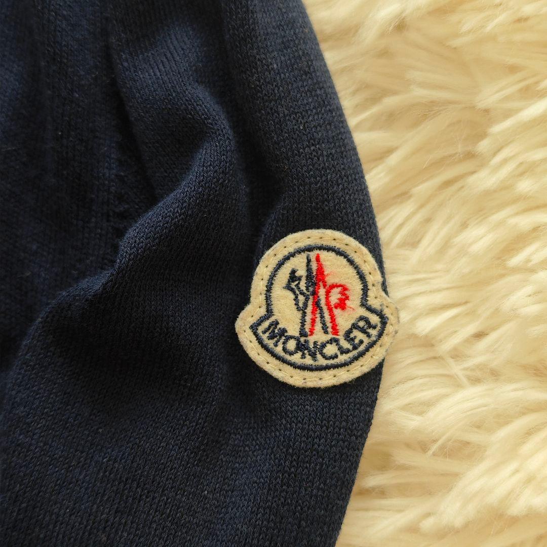 ☆美品☆MONCLER モンクレール ニット サイズXXL 紺 正規
