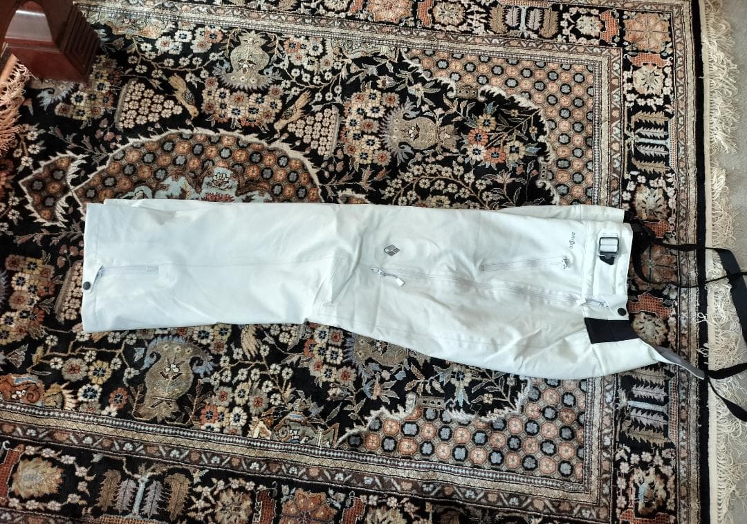 モンベル スキーパンツ女性用XSライトグレー