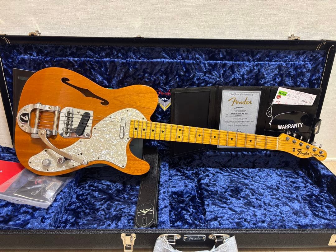 Fender customshop Telecaster ‘68シンライン