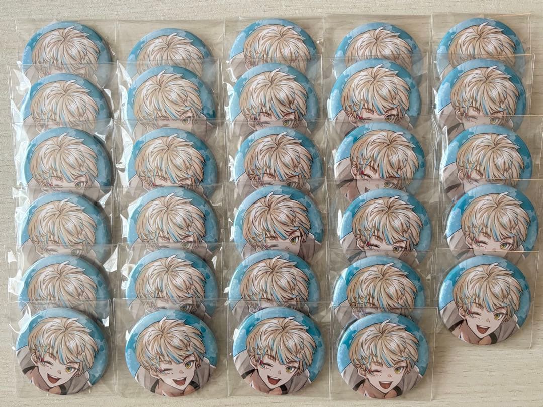 にじさんじ 緋八マナ 1周年 缶バッジ 缶バ 等身 HEROES