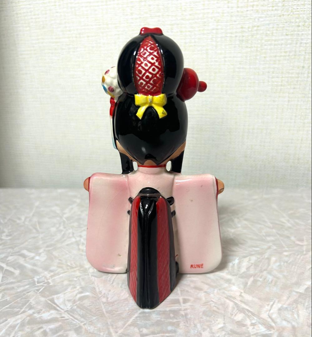 内藤ルネ レトロ陶器人形セット