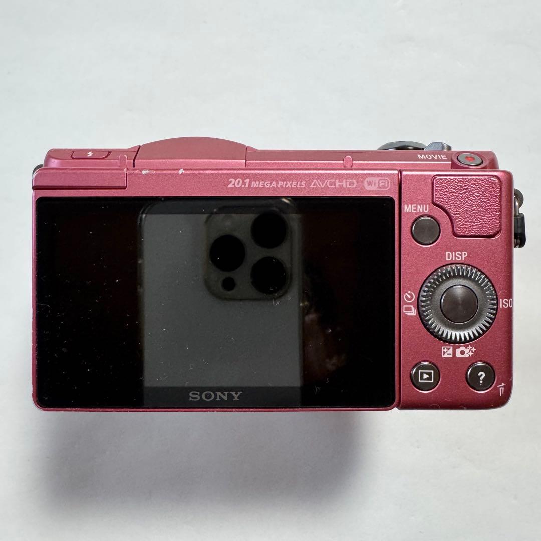 【ジャンク】SONY ミラーレス一眼カメラ α5000 ピンク