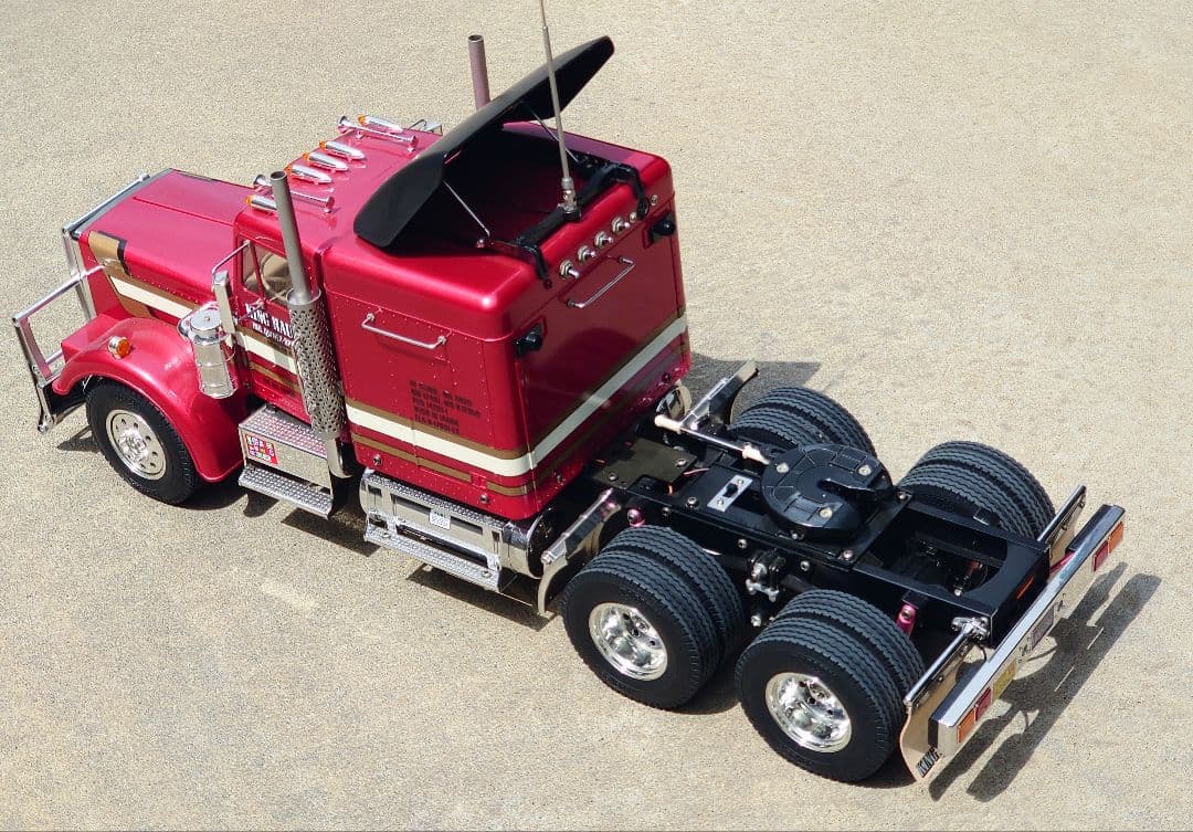 タミヤ キングハウラー ３速ギア ４chプロポ フルセット 完成済