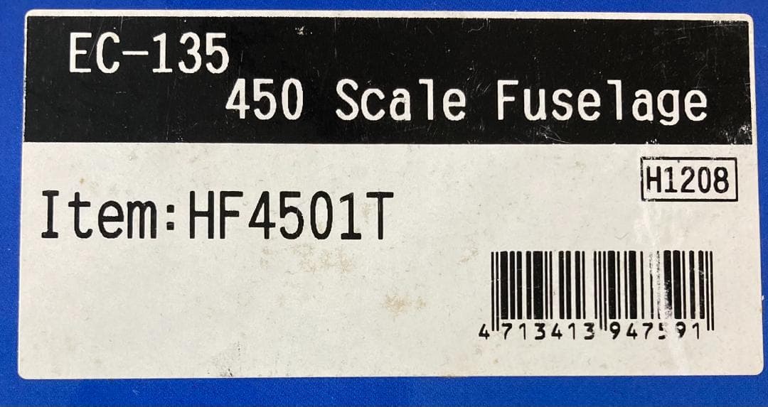 HFD2148 ★未使用★For Trex450用 スケールボディ EC-135