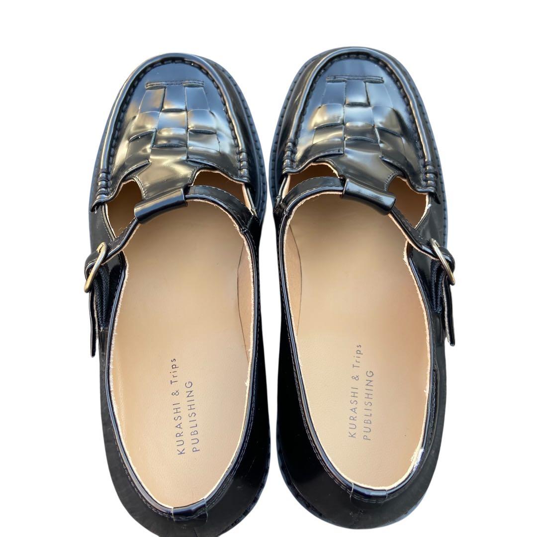 北欧、暮らしの道具店 / Tストラップシューズ　24.0