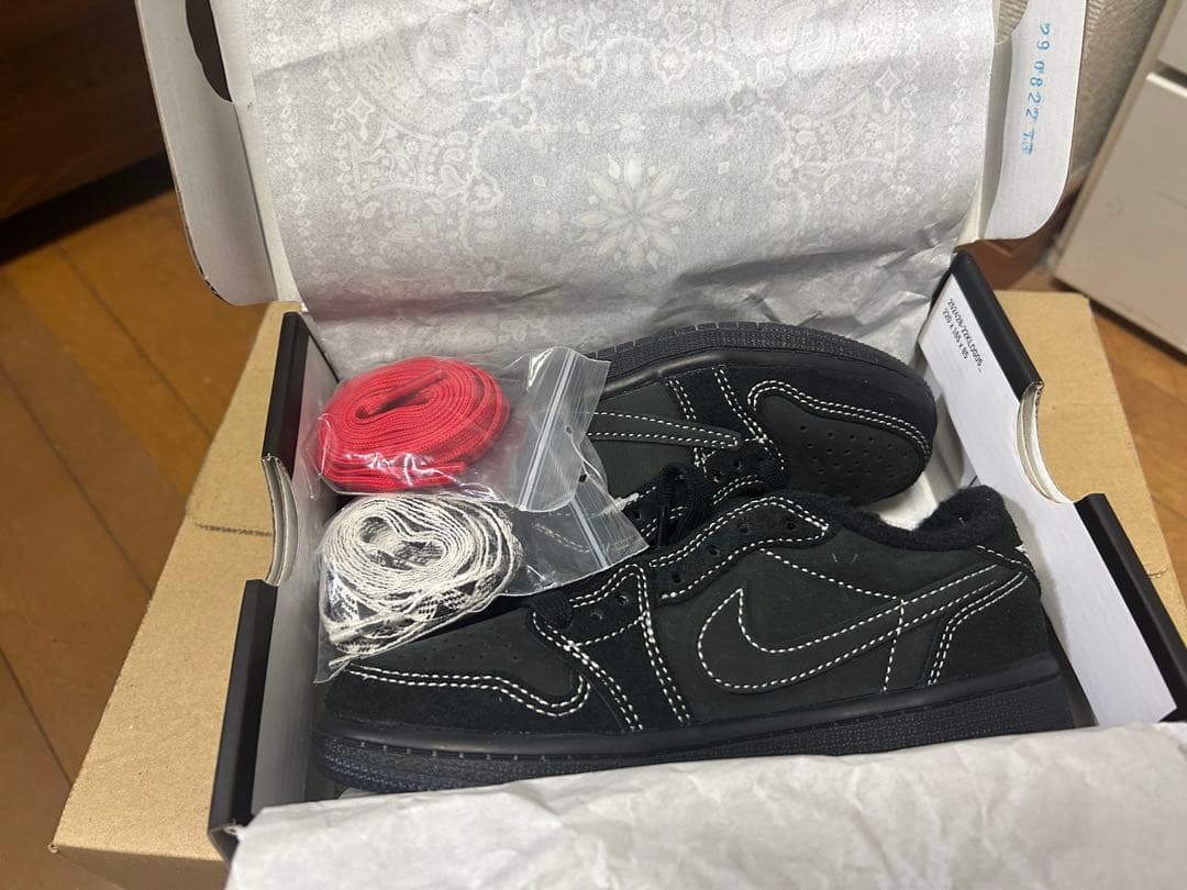 TravisScott×NikeJordan1 BlackPhantom18.5