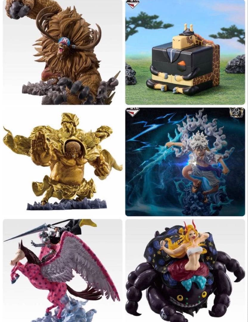 ワンピース 一番くじ　EX 悪魔を宿す者　フィギュア　コンプリート