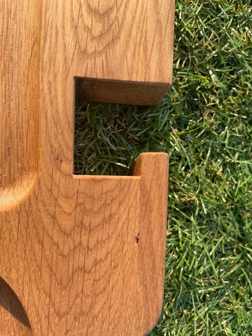 カーミットチェア　オーク　美品　NOVITA サイドテーブル付き