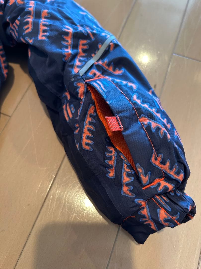 美品　patagonia ベビースノーパイルワンピース　つなぎ　オールインワン