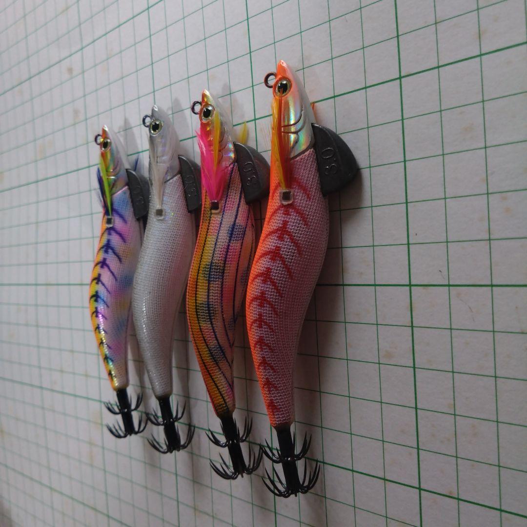 ダートマックス 3.0号 4本セット エギング アオリイカ