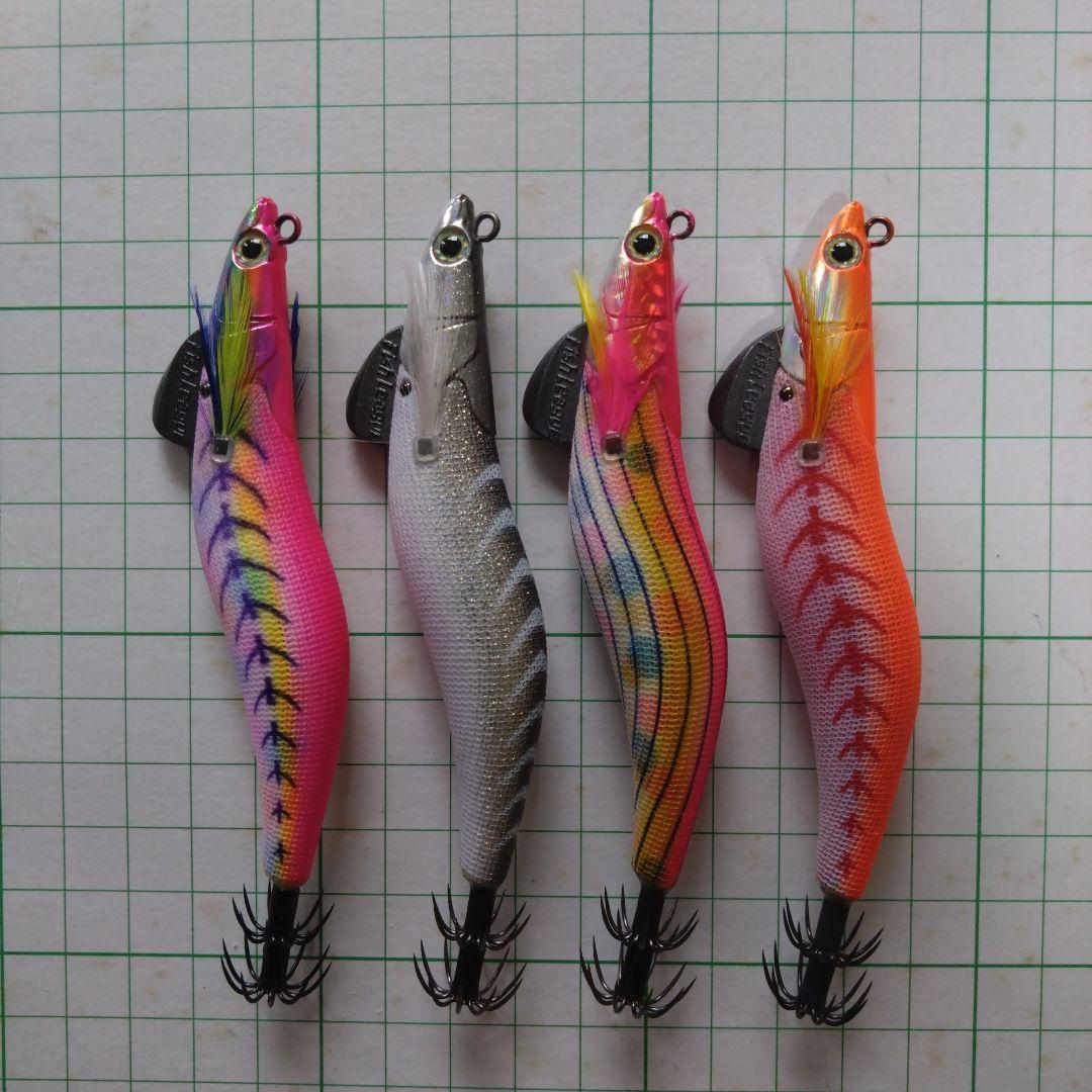 ダートマックス 3.0号 4本セット エギング アオリイカ