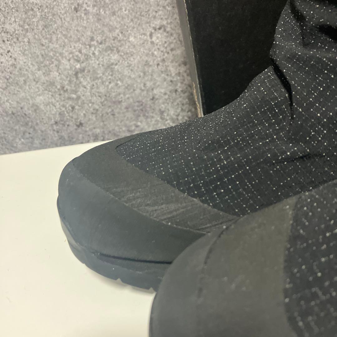 24AW ノースフェイス　スノー ブーツ ゴアテックス 防水　透湿　黒　23