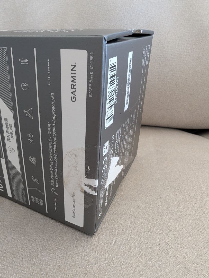 GARMIN APPROACH S60 GPSゴルフウォッチ　ガーミン