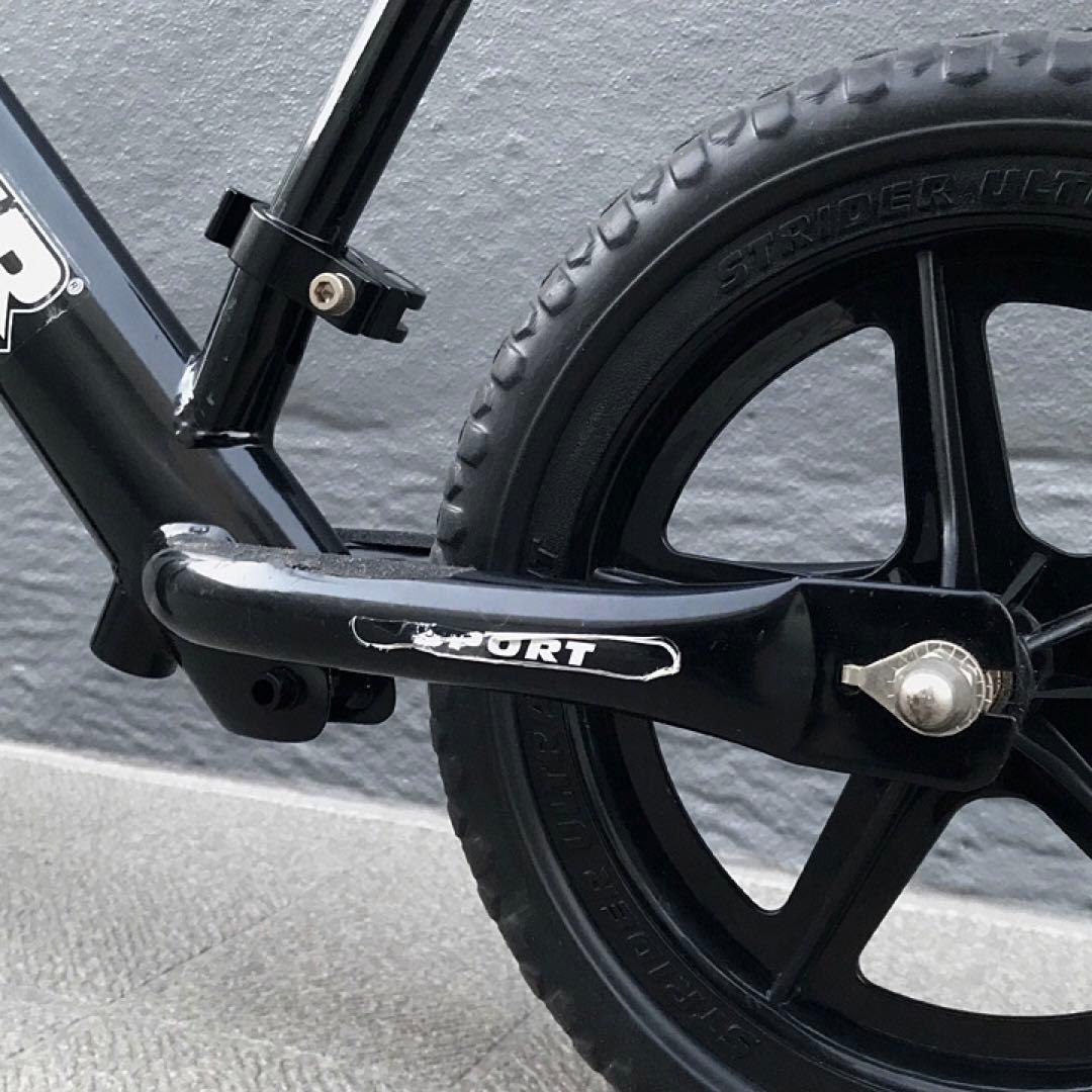 《美品》STRIDER SPORT MODEL バイク 12インチ ブラック