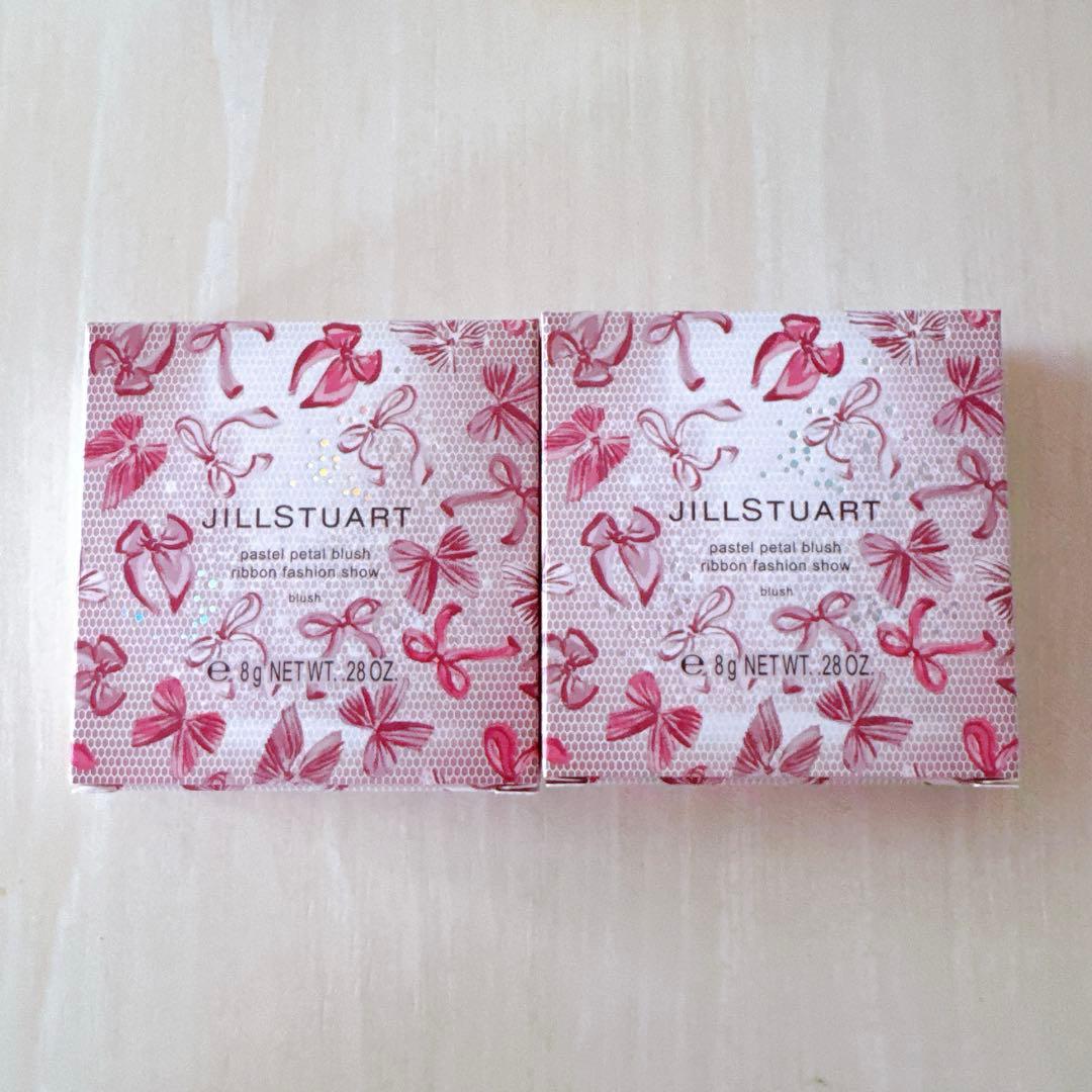 ジルスチュアート パステルペタル ブラッシュ リボンファッションショー　新品
