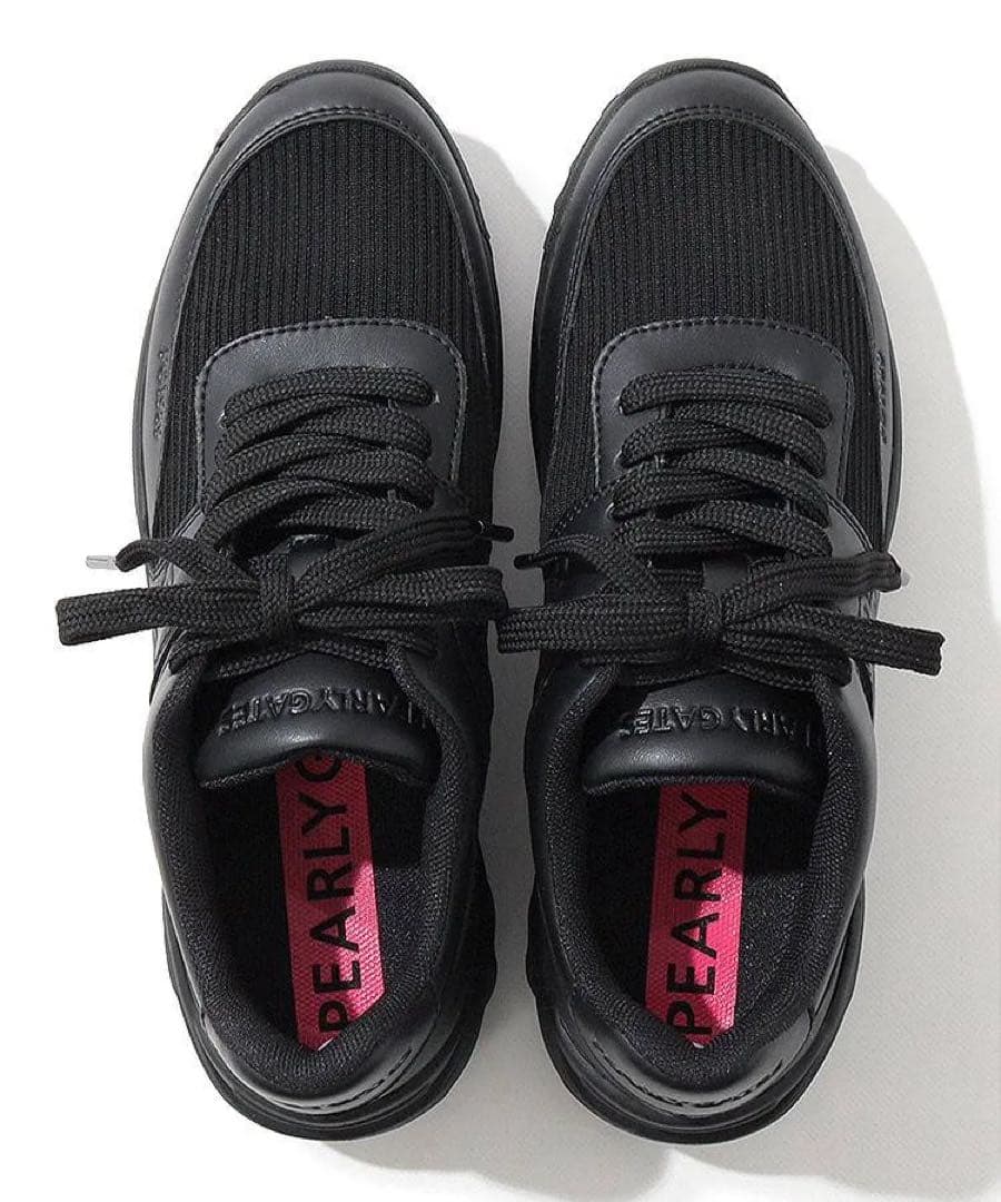 定価41800円★ 新品23㎝ レディース　パーリーゲイツ スパイクレスシューズ