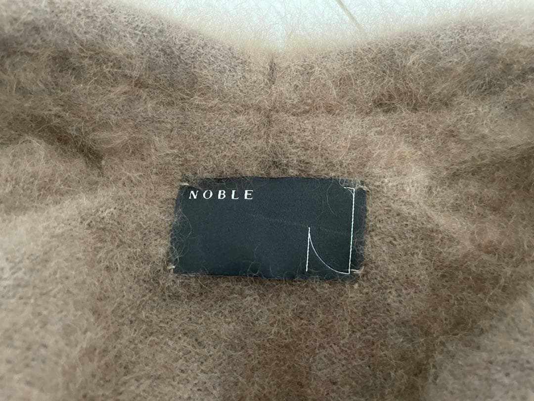 NOBLE ブラウン カーディガン