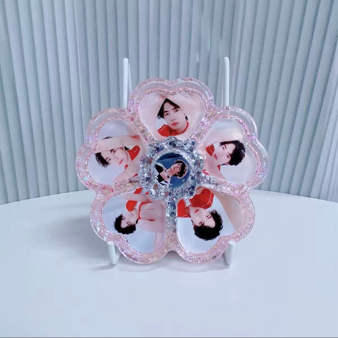 王一博 新作 花形のプレート置物 4点セット❣️確認用❣️0119