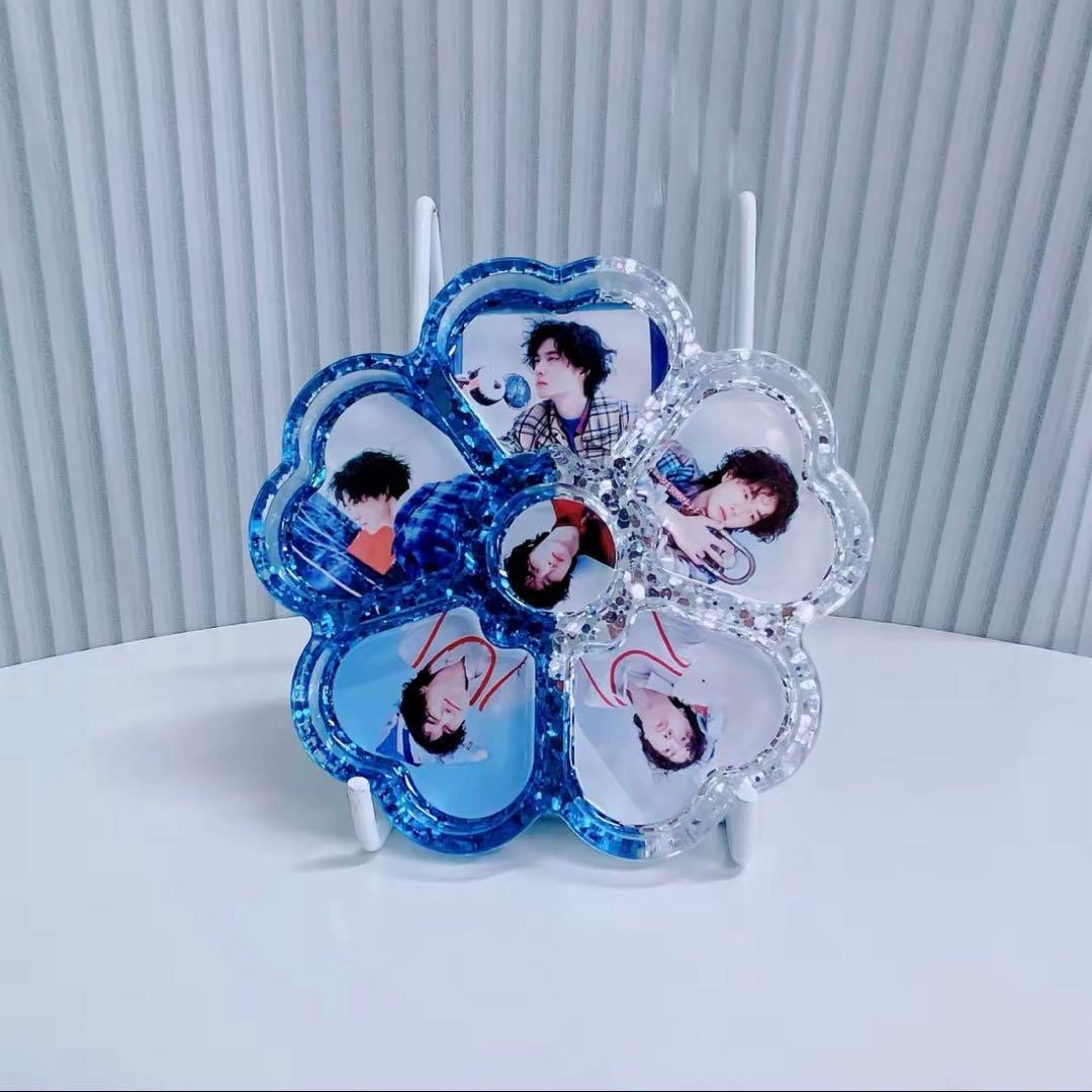 王一博 新作 花形のプレート置物 4点セット❣️確認用❣️0119