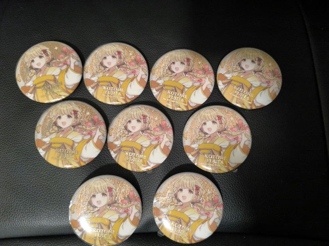 学園マスター 上海限定 缶バッジ 藤田ことね 9枚セット