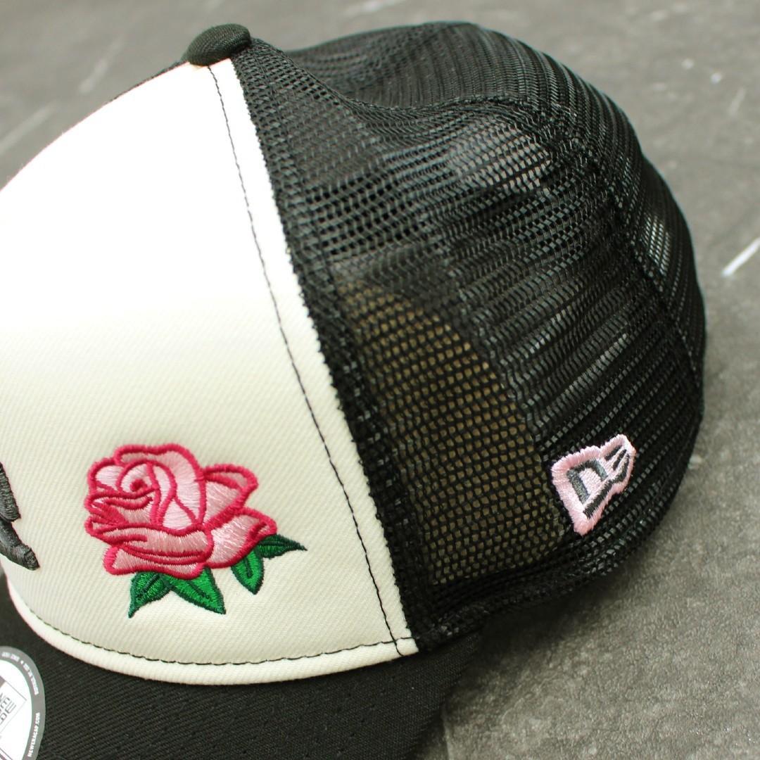 NEW ERA LA ドジャース ローズ メッシュキャップ 海外モデル ピンク