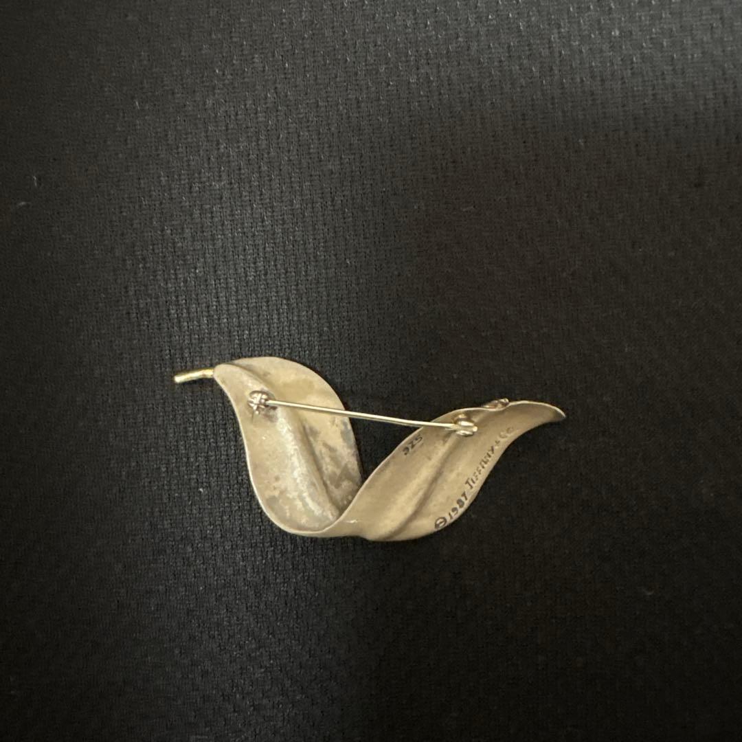 K18 含む ティファニーブローチ シルバー925 12.3g