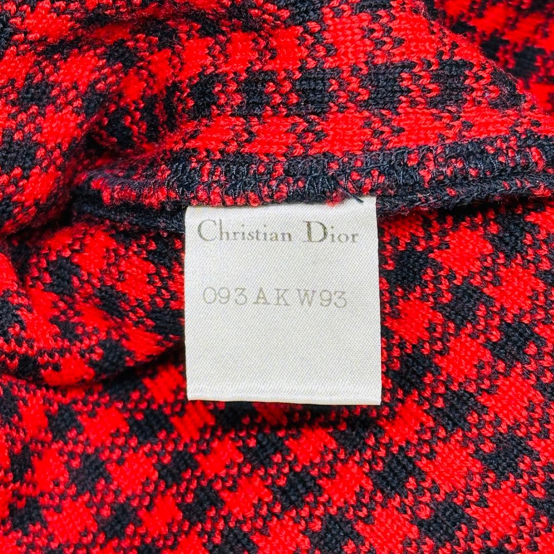 希少 美品 90s Christian Dior ニットワンピース y2k