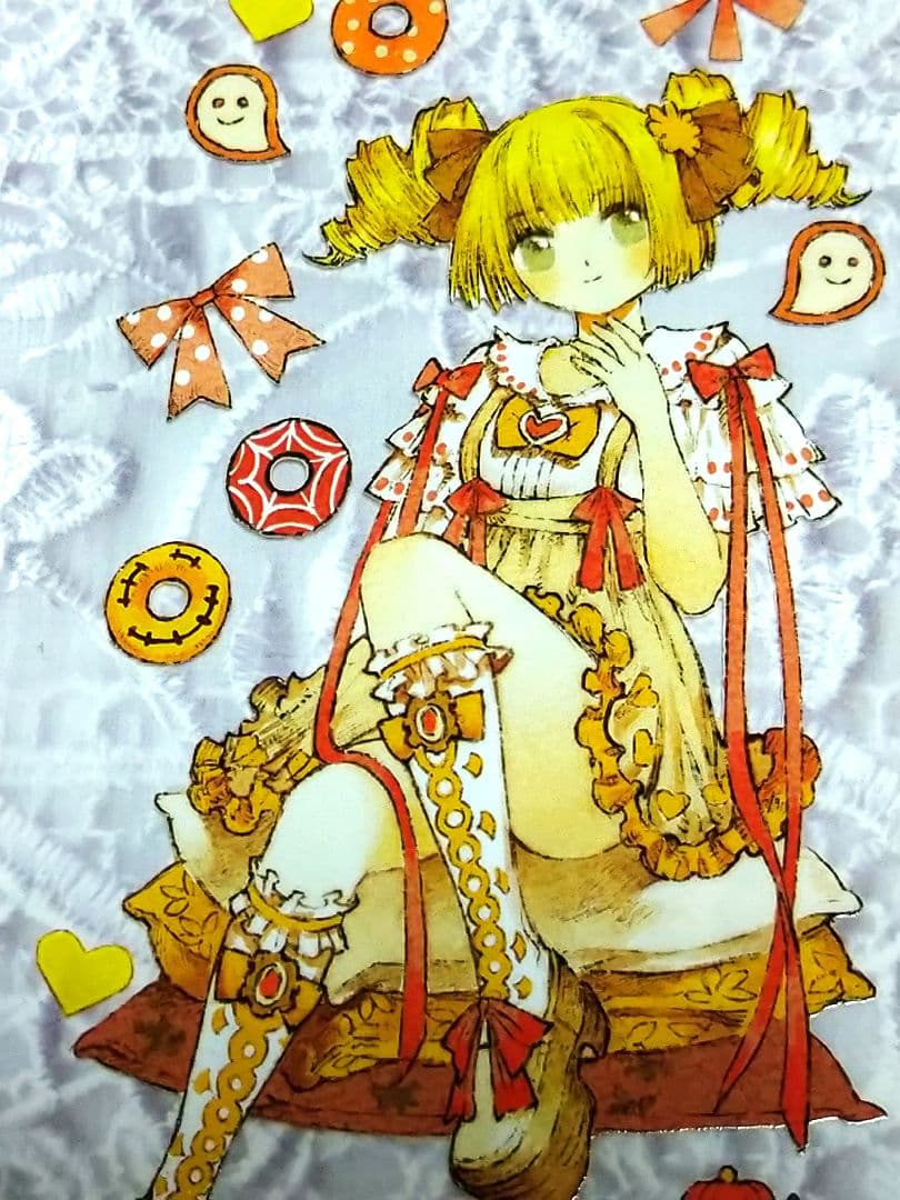 J595＃南瓜派(PET)浮光切り売り海外人物マステ女の子