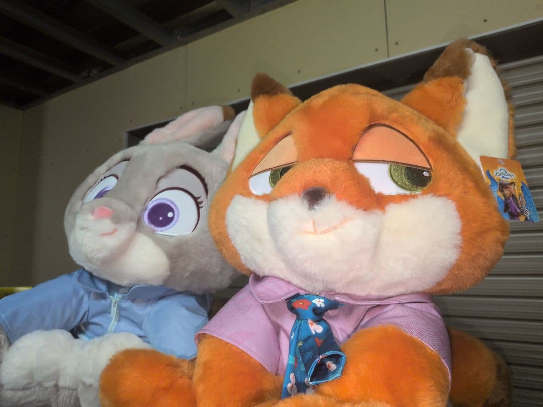 ジュディ・ホップス & ニック・ワイルド ぬいぐるみセット