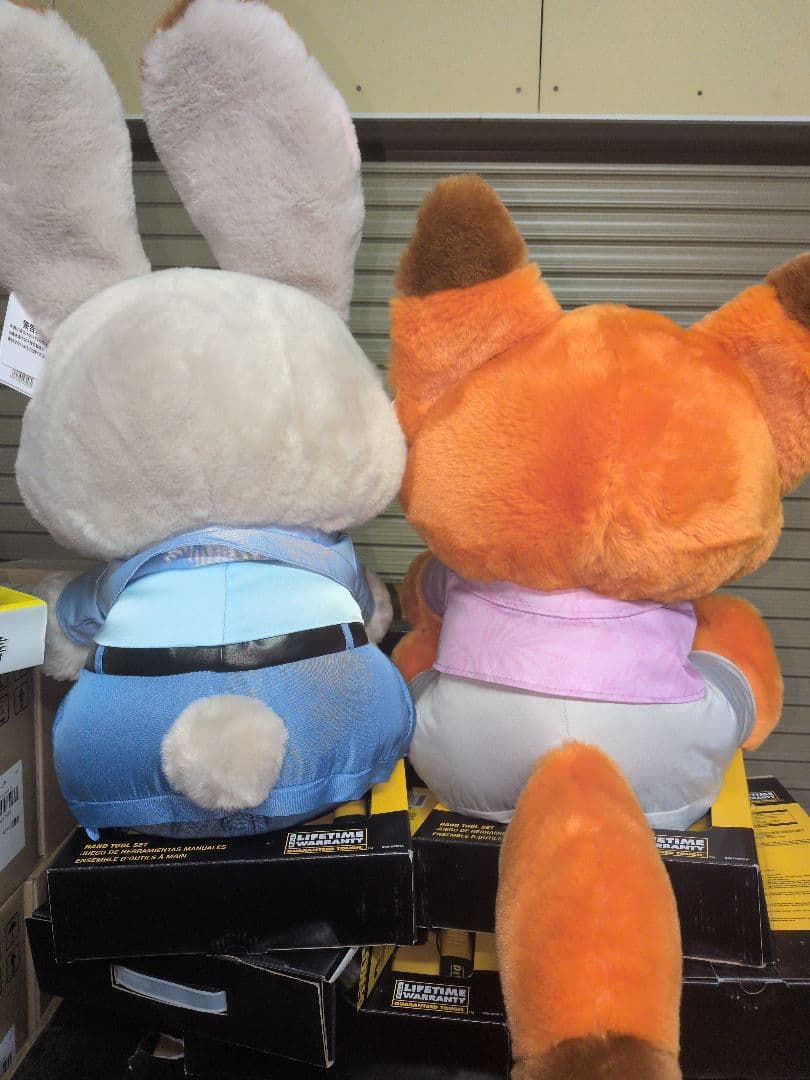 ジュディ・ホップス & ニック・ワイルド ぬいぐるみセット