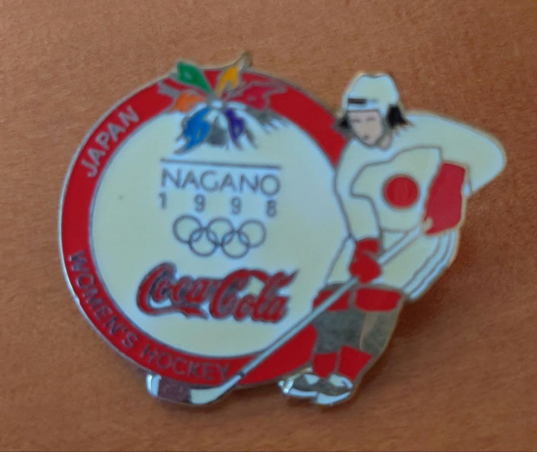 1998年長野オリンピック コカ・コーラ ピンバッジ