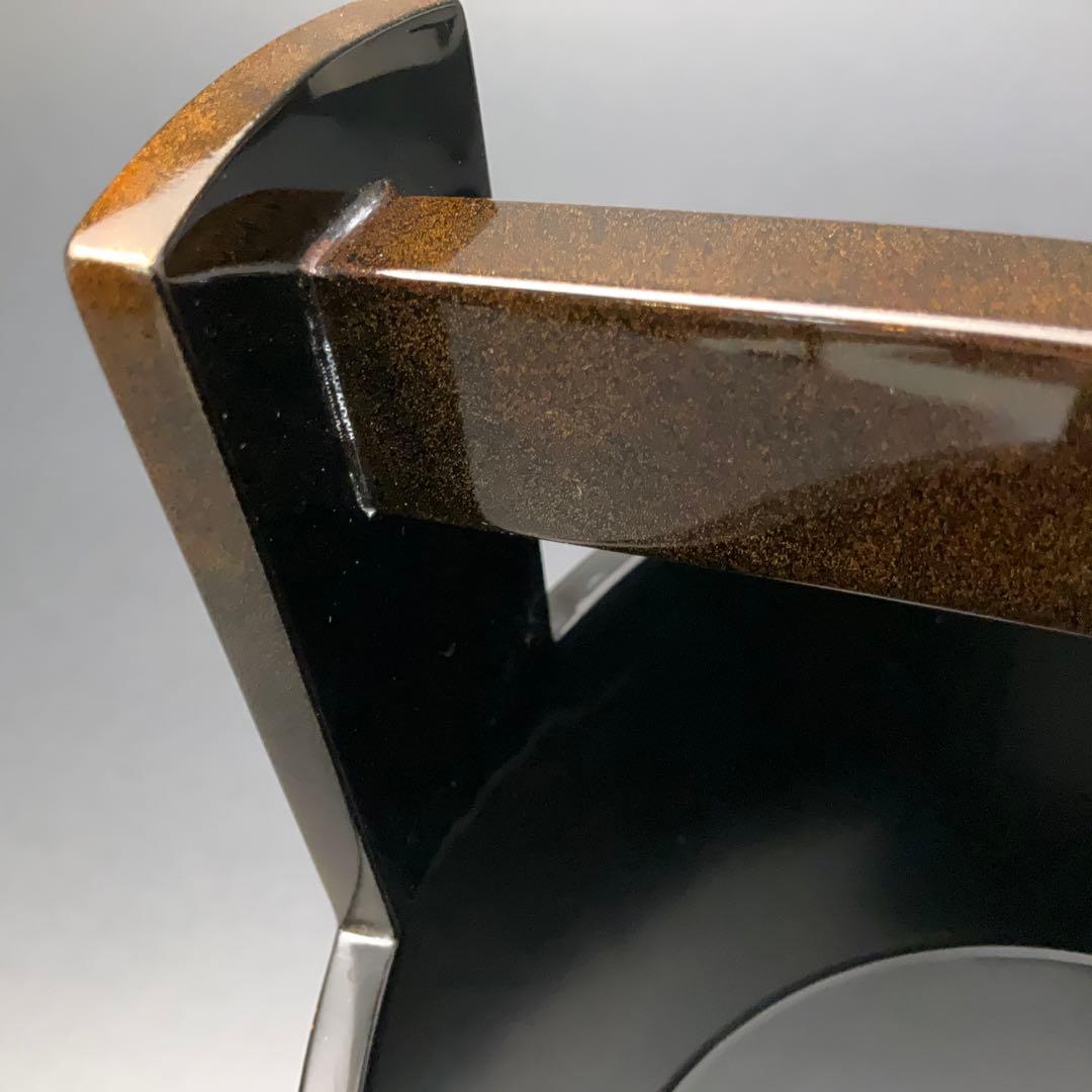 鳳凰蒔絵　手桶水指 輪島 谷内一則（紫香）共箱 6R1180A