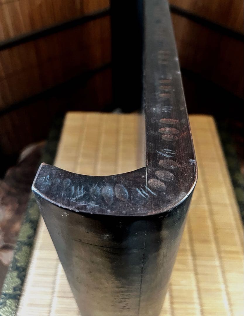 時代古木 希少 高級 軽井沢彫り 伝統職人技 花台 香台 盆栽台