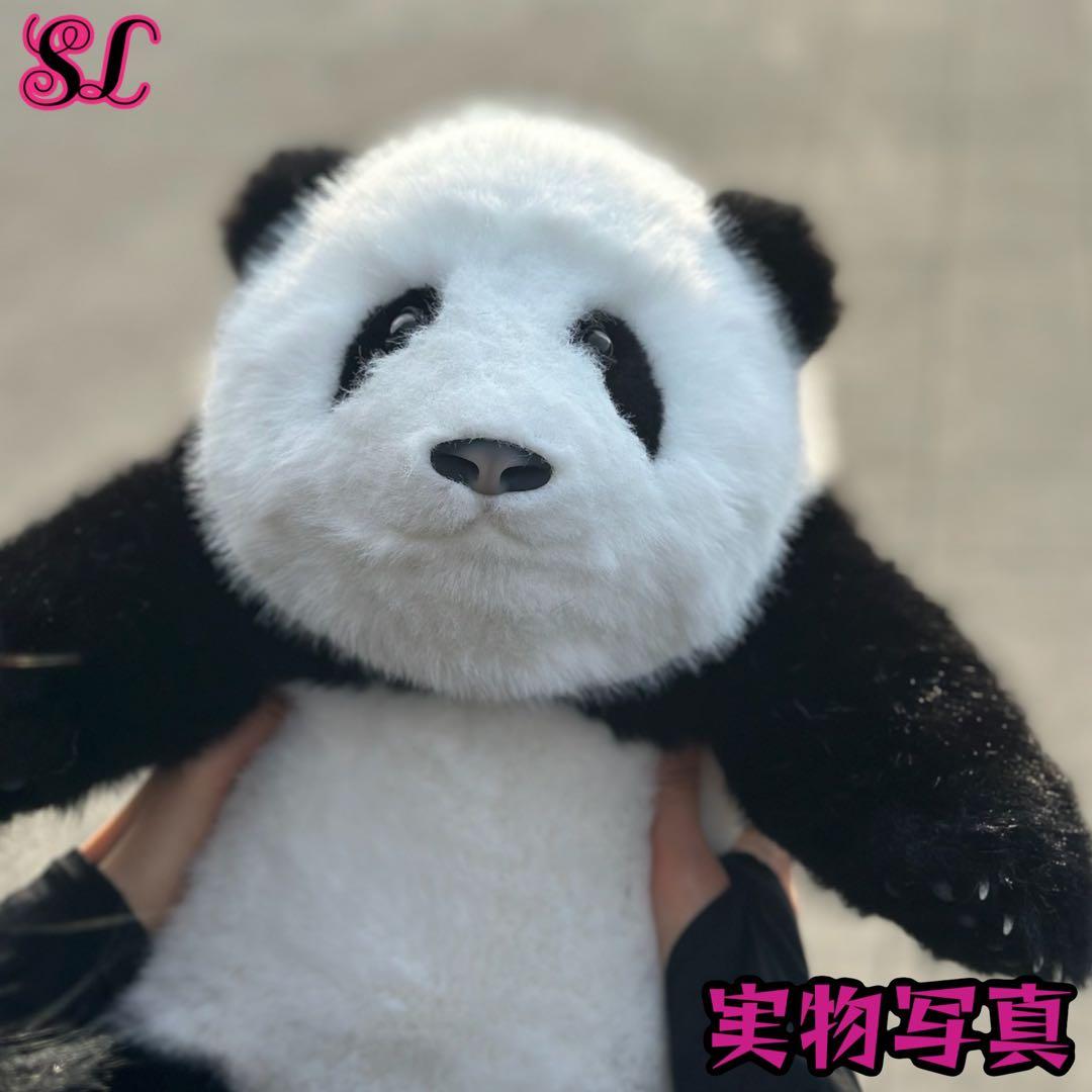 パンダ　リアルで癒される！5ヶ月齢パンダ ぬいぐるみ登場 ファファ まるで本物！