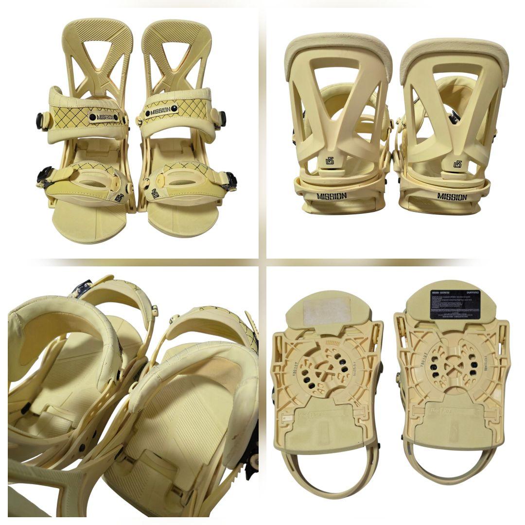 美品 BURTON CUSTOM 151 MISSION M スノーボードセット