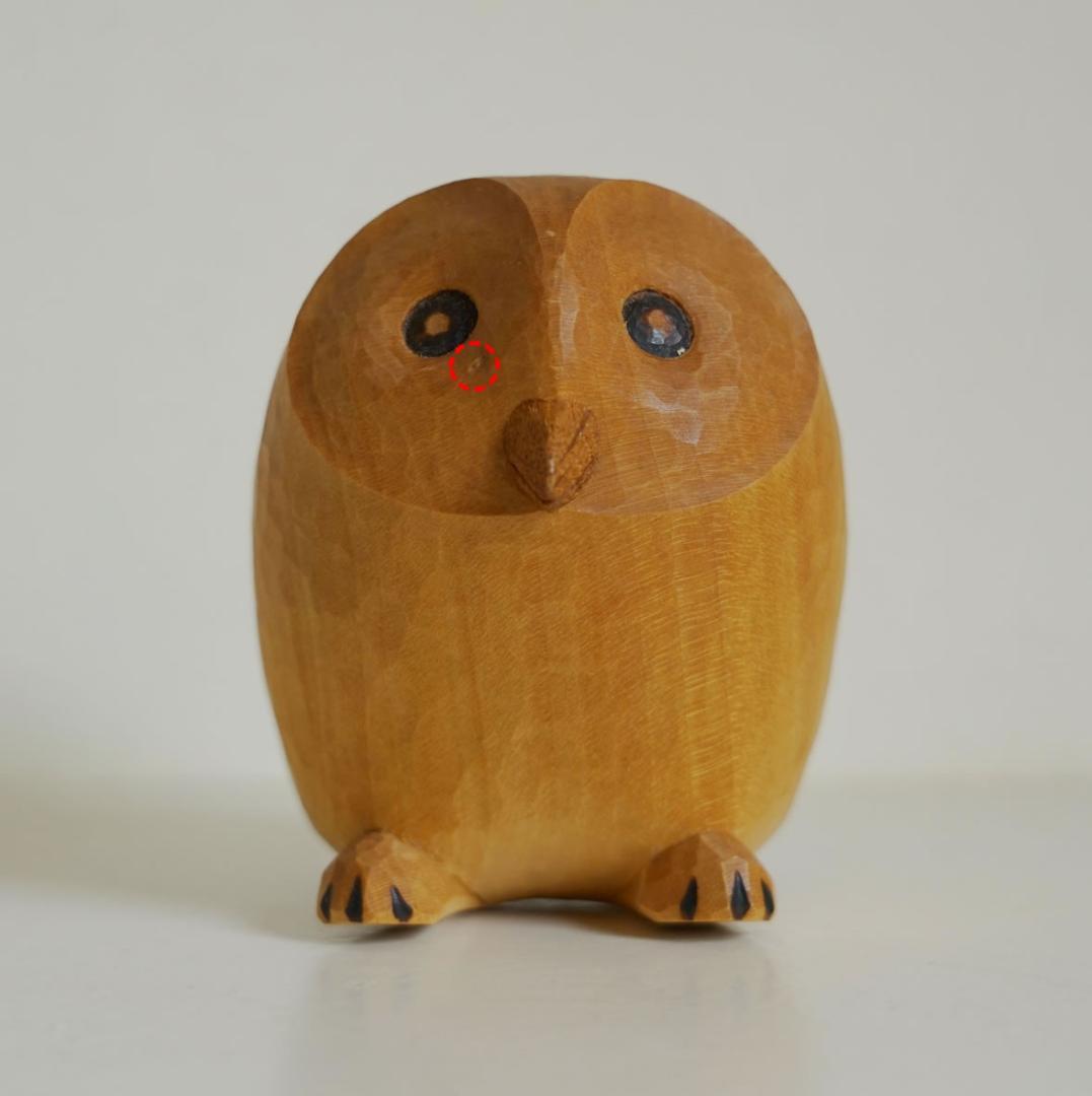 【ういるぴい工房】ゆらりんこ　ふくろう　クラフト