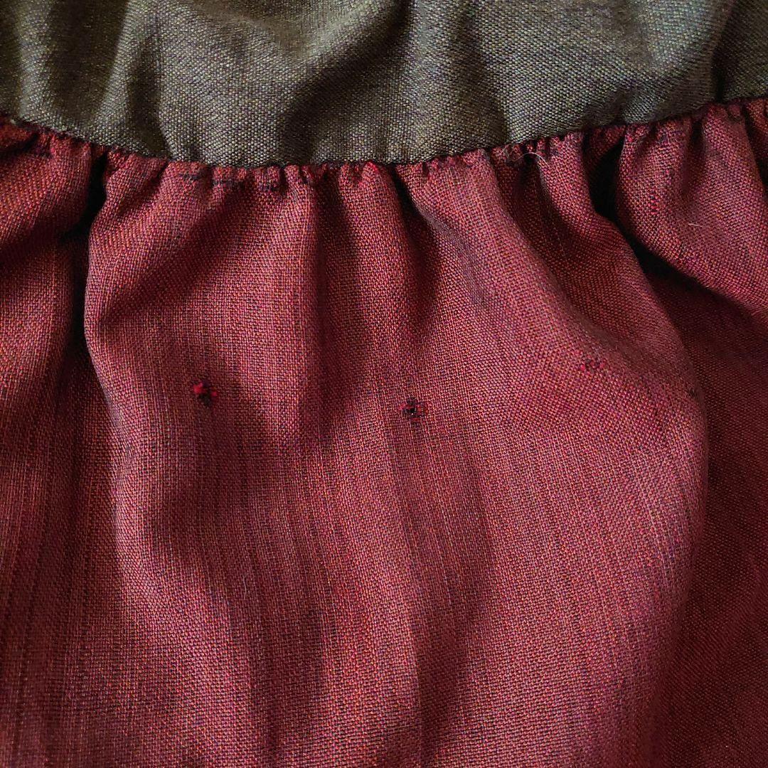 一点もの。古布 エスニック フレアパンツ パッチワーク