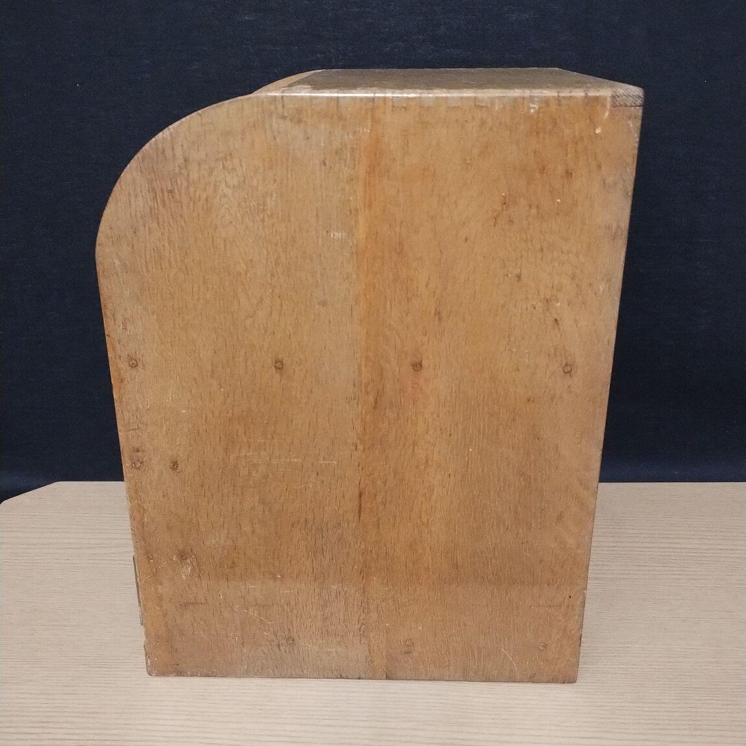 木製ロールトップダンス 3引き出し