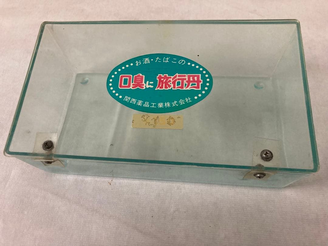 ★レトロ アンティーク 仁丹ケース 2個セット 21.5×12×7